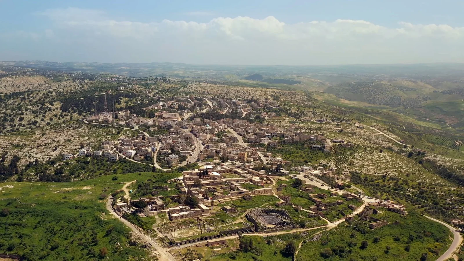 aerial view of city during daytime